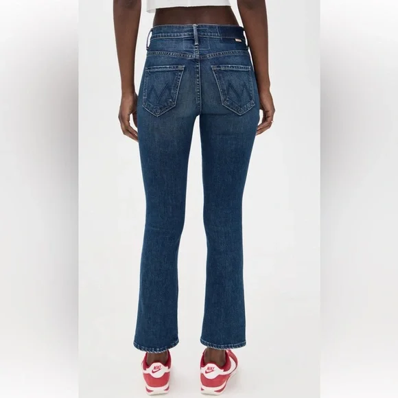 MOTHER Dark Blue Ankle Jeans - Picture 3 of 8